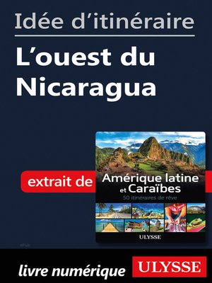 cover image of Idée d'itinéraire--L'ouest du Nicaragua